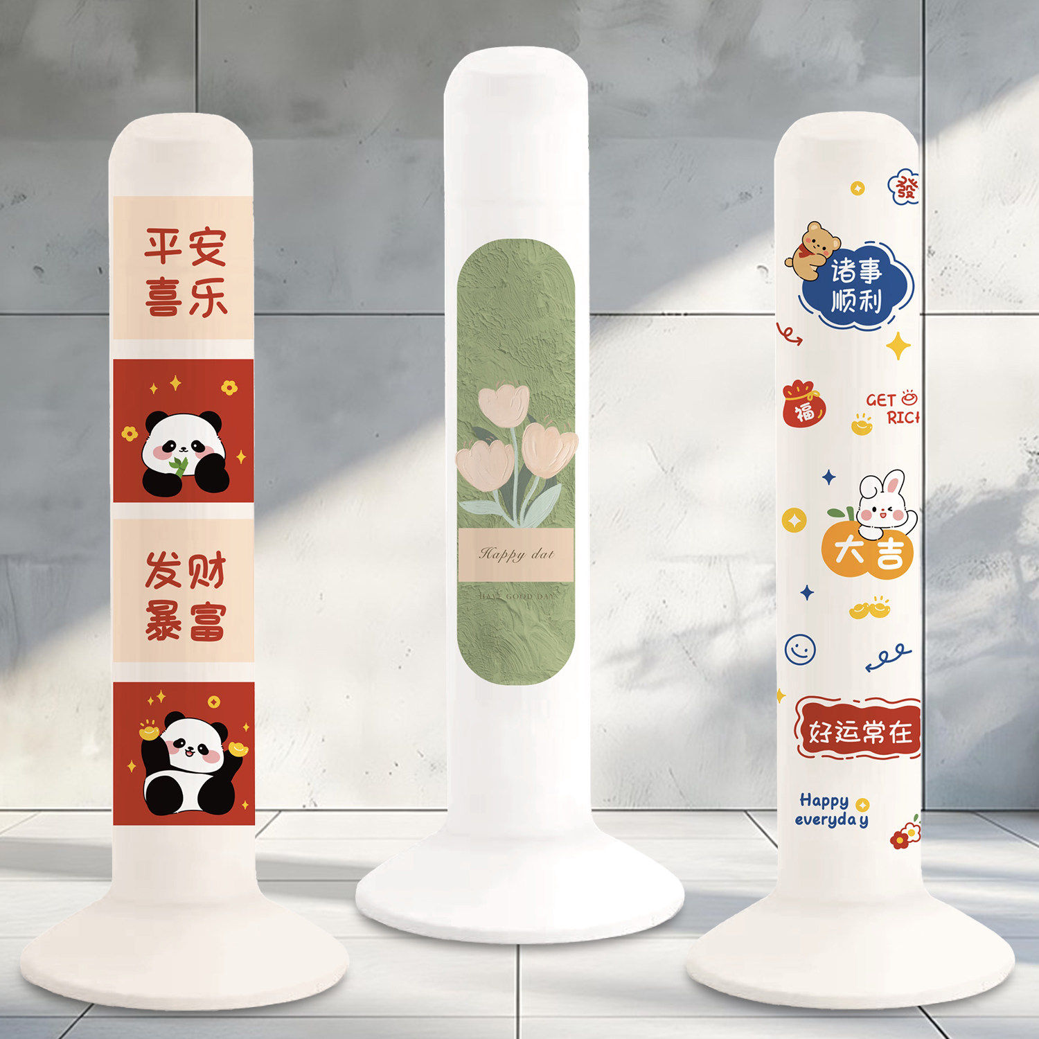 塔扇防尘罩全包弹力立式家用圆柱形塔式卡通电风扇风扇保护罩圆形