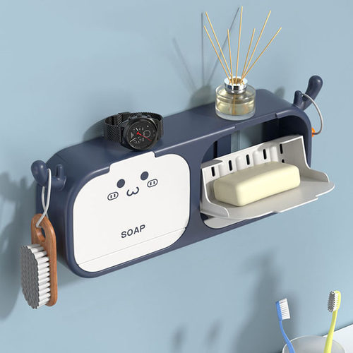 肥皂盒壁挂式沥水家用卫生间浴室