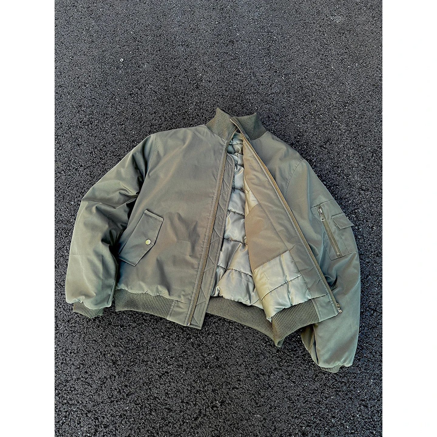 FOG EMMA三防高领飞行服棉衣男冬季加厚美式复古休闲棒球服外套