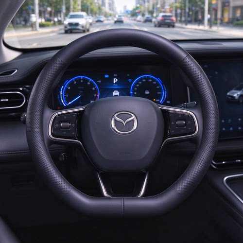马自达D型圆型方向盘套 昂克赛拉/EZ-6/EZ-60/CX-30/CX-5/CX-50通