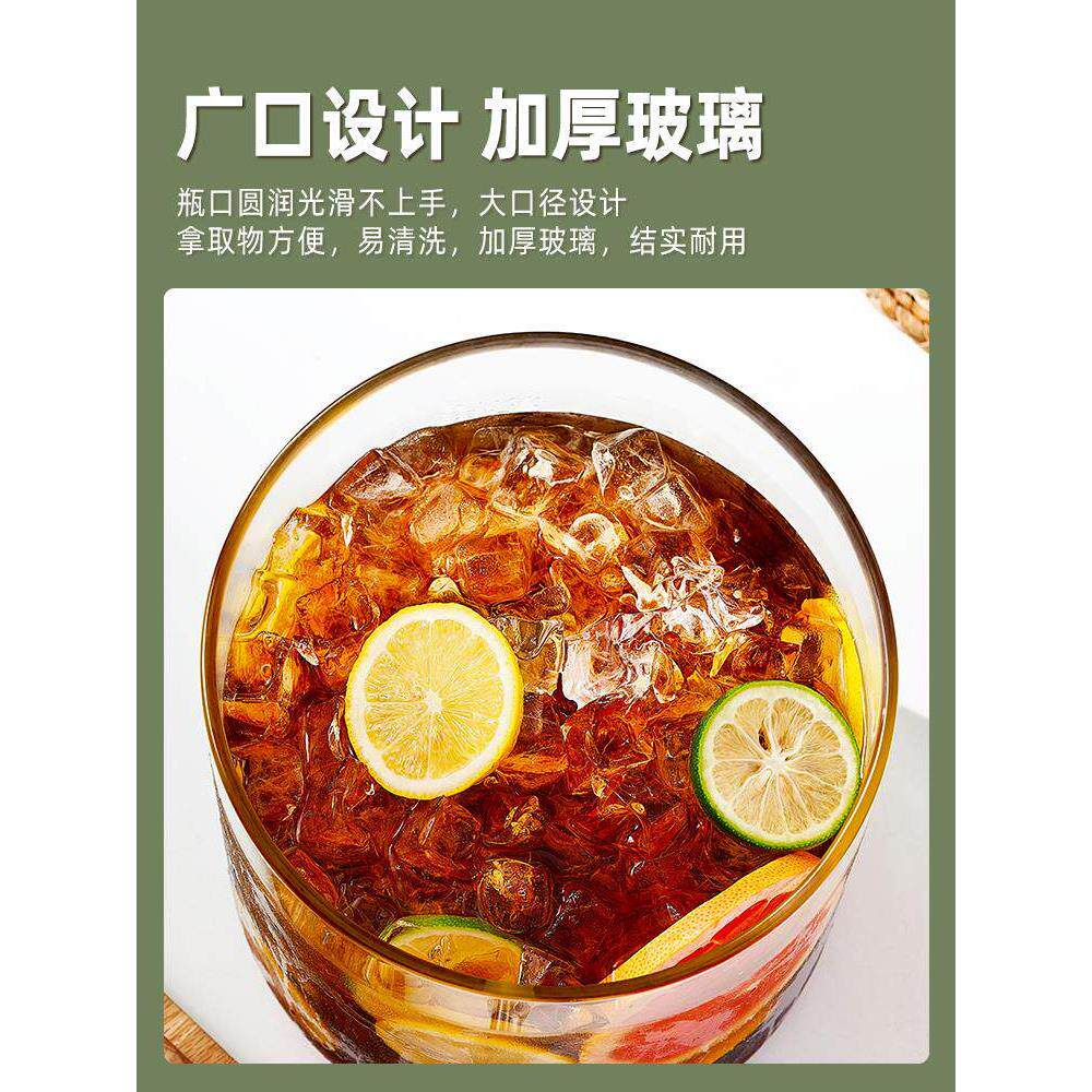 酿酒水果酒缸啤酒耐高温玻璃罐带桶葡萄瓶自助饮料泡茶桶龙头酒瓶