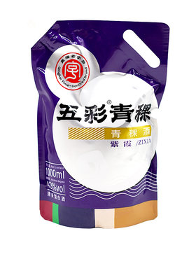 五彩青稞1000Ml43度固态法白酒