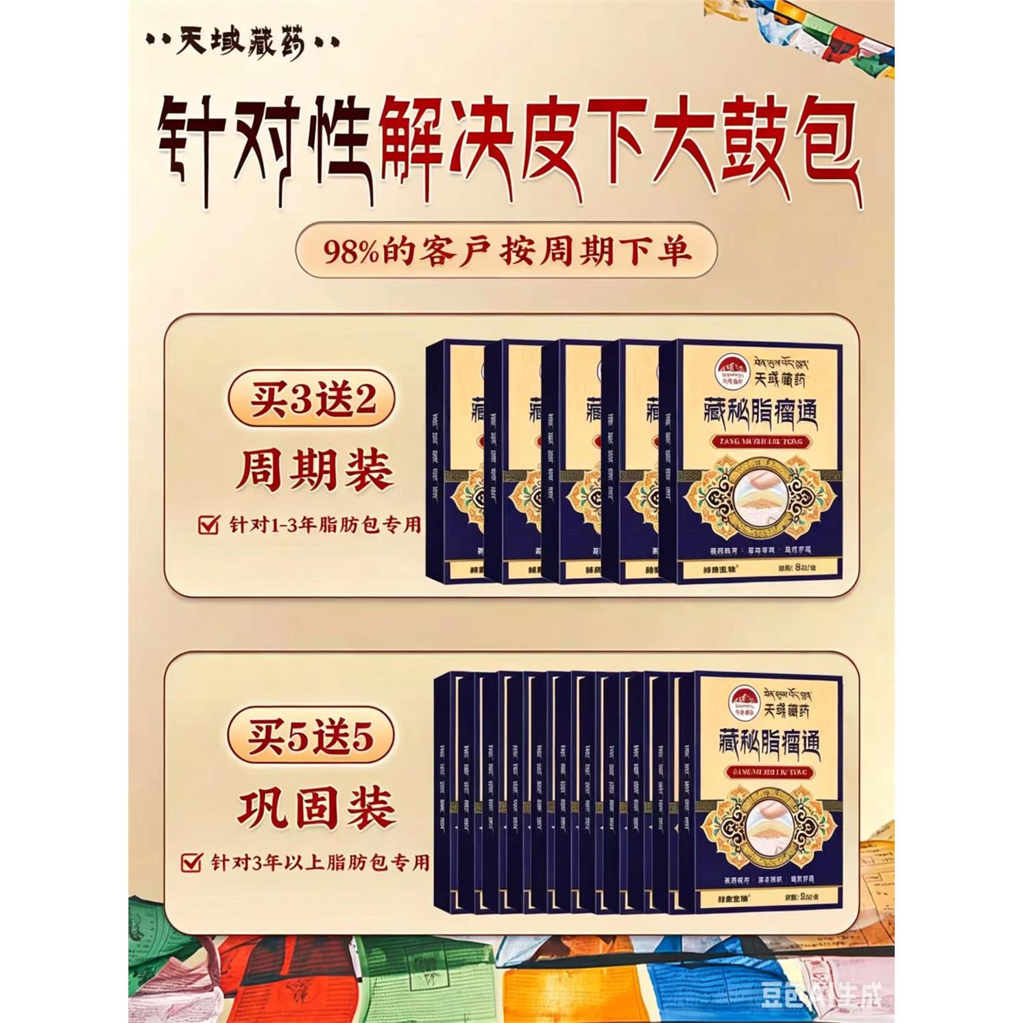 【藏域古方】鼓包膏贴软