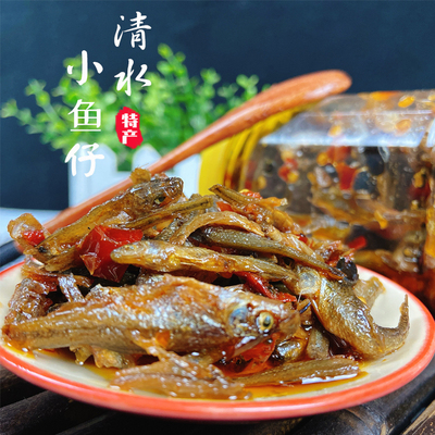 湖南下饭菜休闲零食香辣小鱼仔