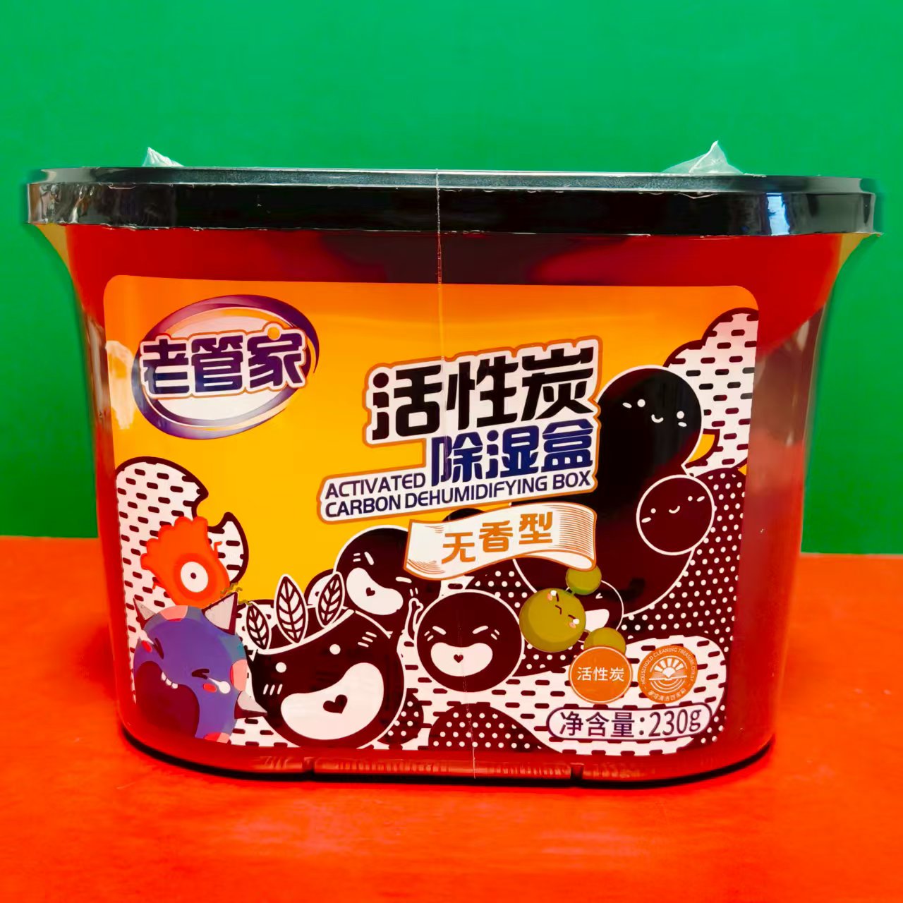 老管家活性炭除湿盒230g(无香型)除湿防潮防霉家用衣物除湿 特价