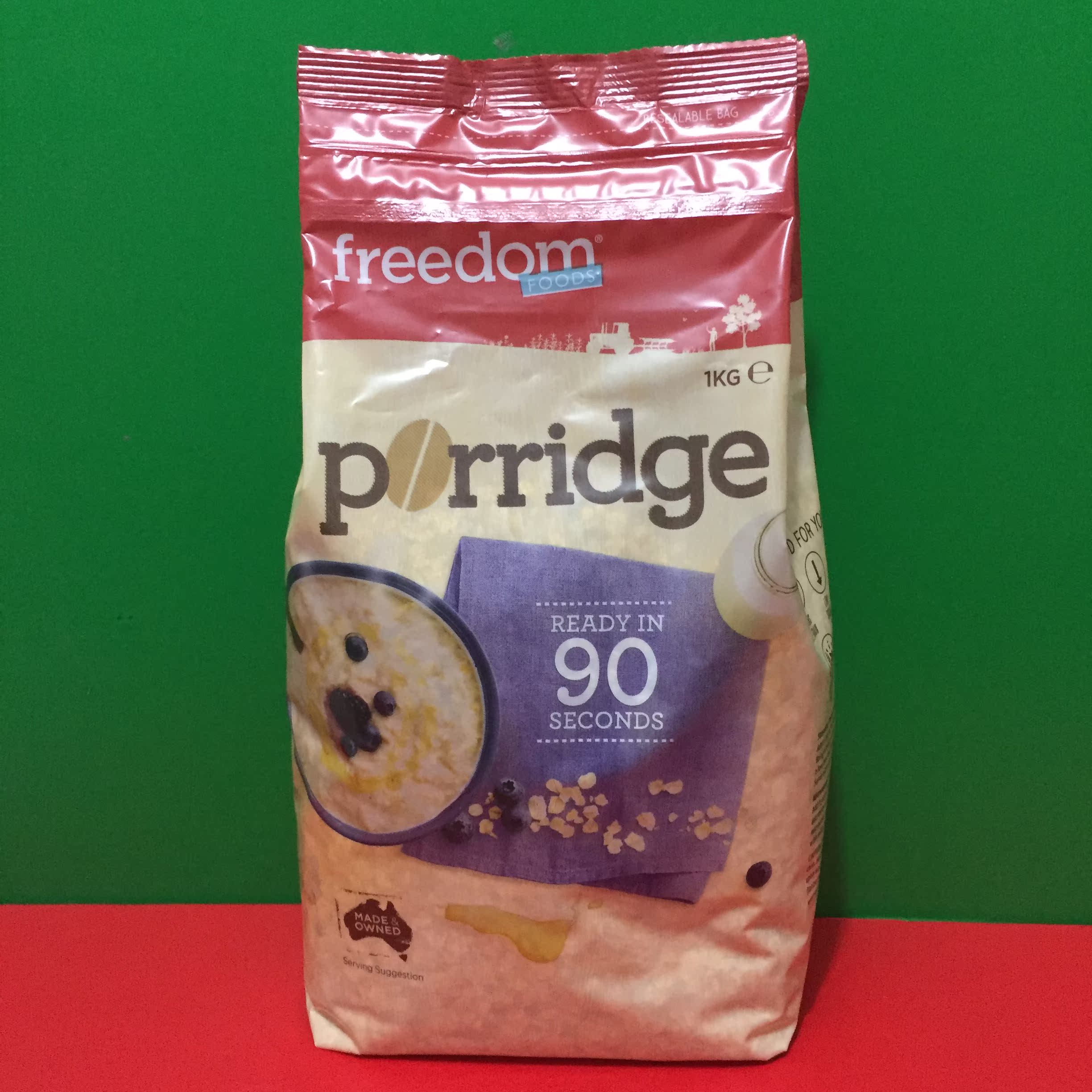 澳大利亚freedom澳菲顿纯燕麦片不包邮