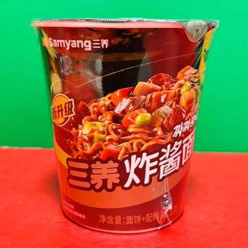 临期特价 Samyang三养炸酱面76.5g杯装 冲泡方便速食杯面韩式拉面