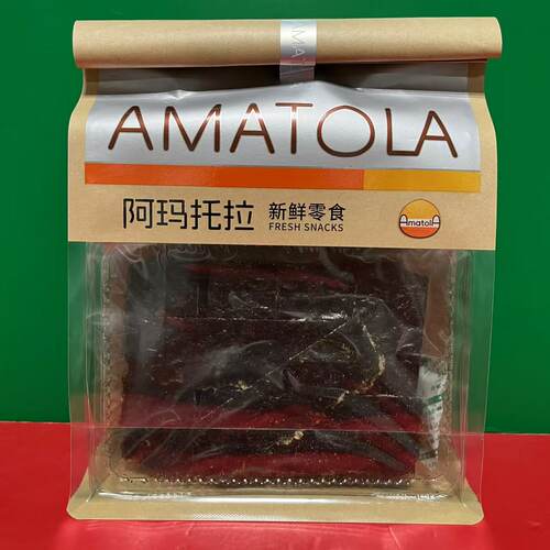 临期裸价售卖 AMATOLA阿玛托拉夹心海苔180g袋装 休闲零食海苔