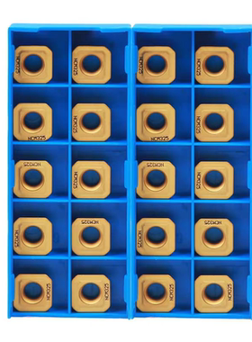 韩国克洛伊槽型面铣刀片SEHT1204AFSN-X45 NCM325钢件专用