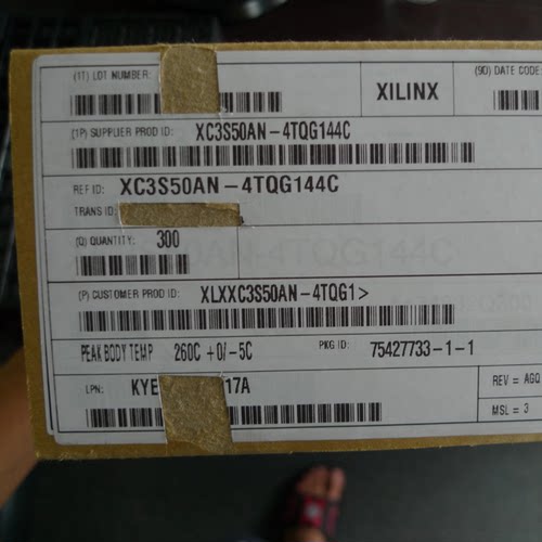 XC3S50AN-4TQG144C XC3S50AN-TQG144 TQFP144 全新进口原装正品