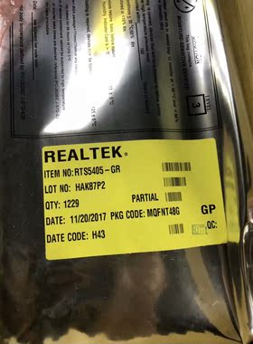 全新原装现货 RTS5405 RTS5405-GR QFN封装 实体企业经营 实拍22k