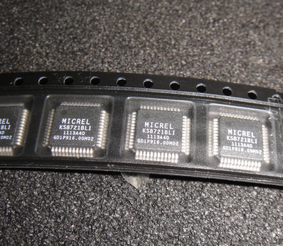 全新现货原装 KS8721BL 单电源供电收发器 KSZ8721B QFP48-封装