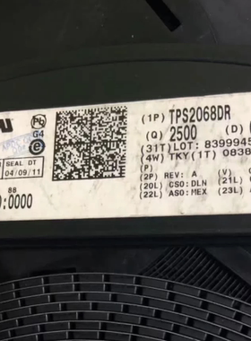 TPS2068DR 2068 MSOP8 全新原装现货 TI原厂代理商 限流配电开关