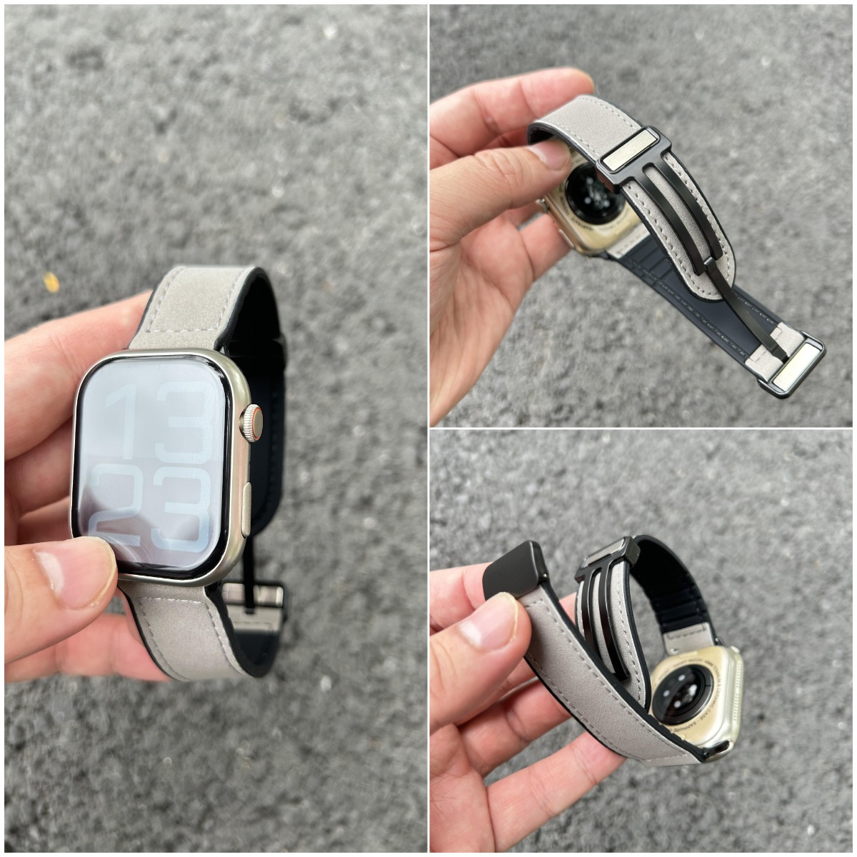 适用watch fit4Pro手表表带fit4硅胶底磁吸华为表带fit3时尚男女
