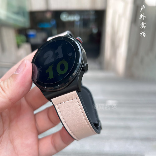 适配卡西欧A158 A158W F-91 AEQ-110小方块疯马皮质磁吸扣手表带