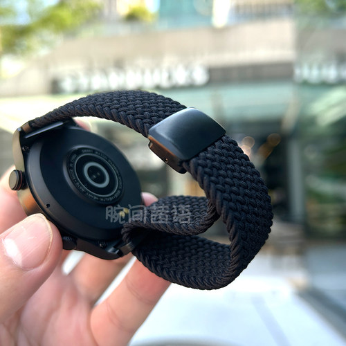 加长款表带适用vivowatchgt2弹力磁吸尼龙编织vivowatch5手表iqoo