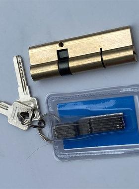 纯铜老式防盗门锁大门双开门通用型全套AB锁芯厂家直销卡巴芯
