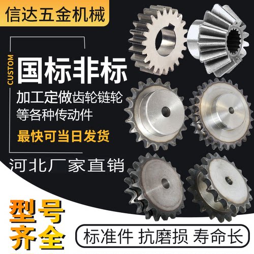 链轮齿轮定做发货快河北厂家直销