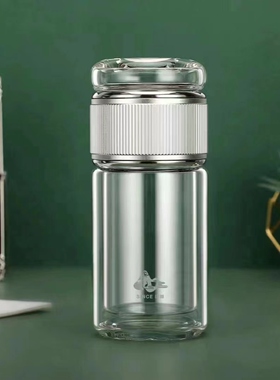 匡迪华象2062精致小容量茶水分离杯泡茶杯简约个性男女士迷你水杯