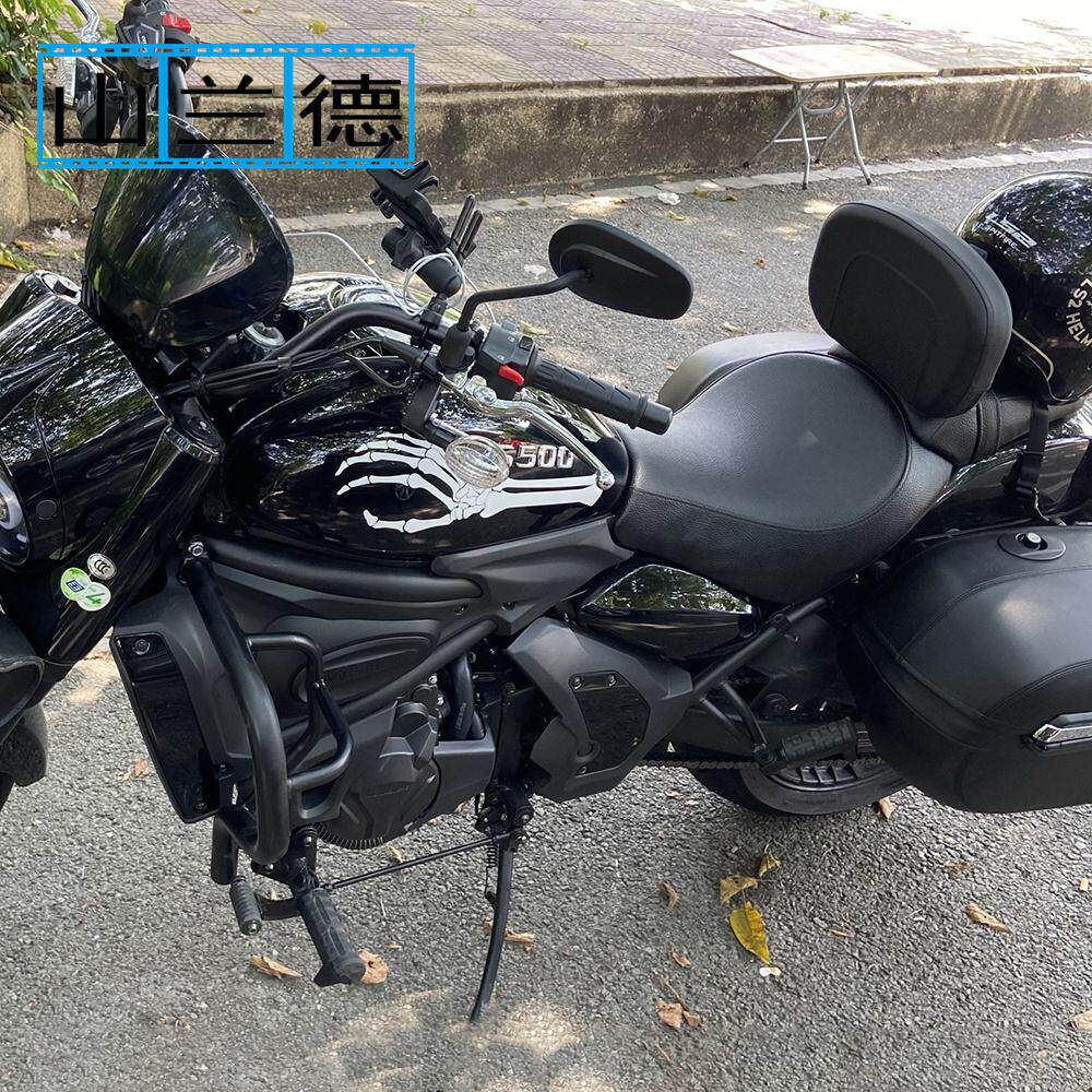 适用摩枭500mg改装靠背 摩枭500ms mx多功能折叠伸缩靠垫折叠靠背