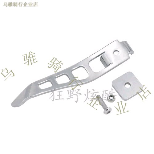 哈雷延长侧踢配件脚撑加长支架
