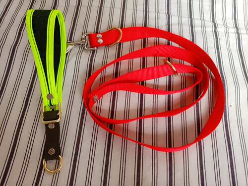 细狗帆布一拉惠比特格力牵引绳