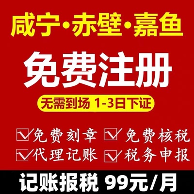 咸宁通山县个体电商企业公司注册营业执照代办注销变更解除异常