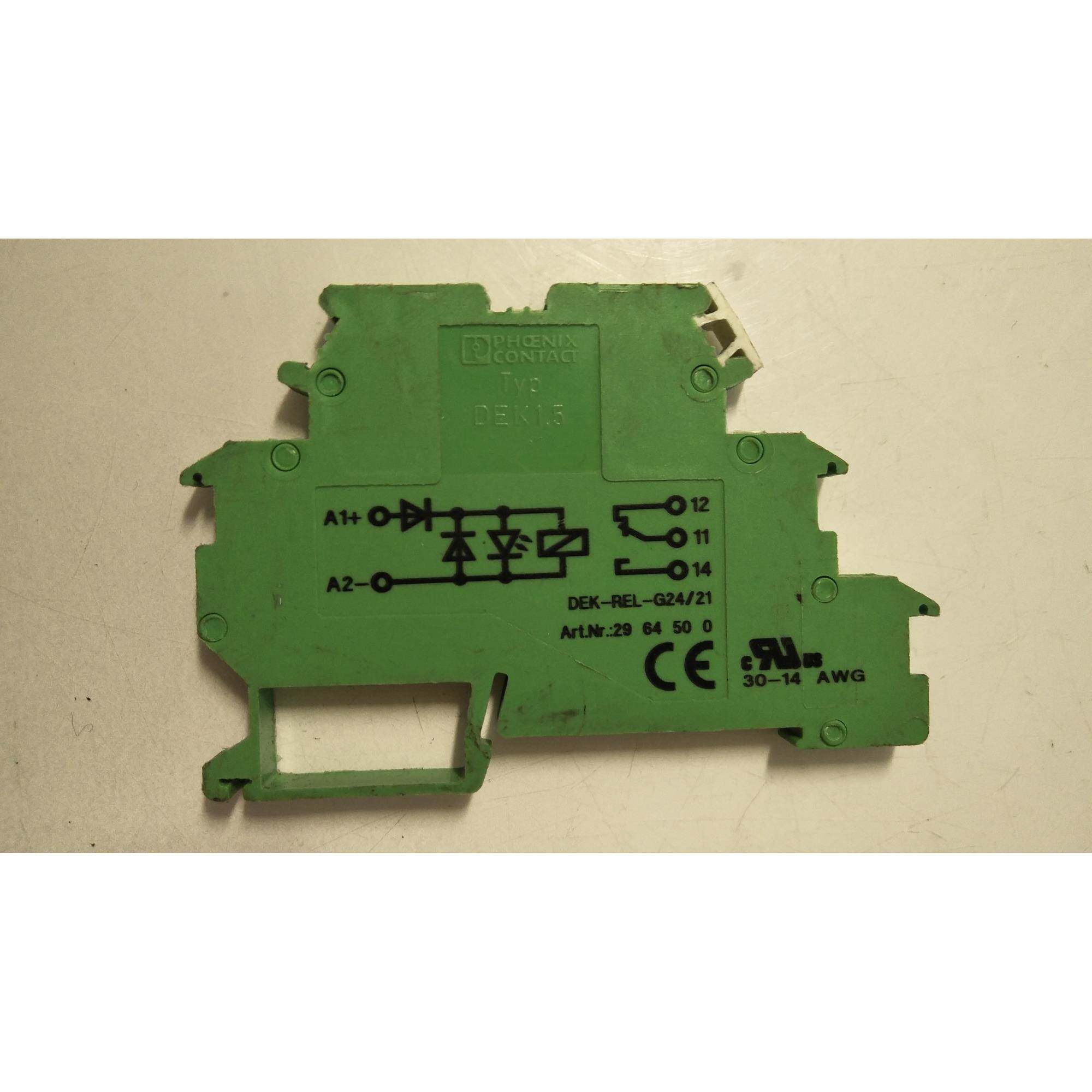 菲尼克斯继电器 dek-rel-g24/21