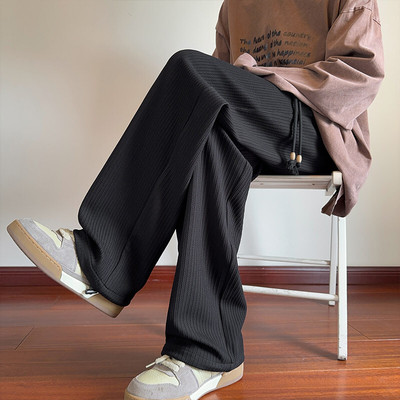 2025 春季新款 内景大码日系垂感休闲裤M-5X HK24570-特P30