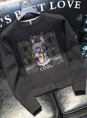 2025秋冬新款男士套头大码卫衣 QT711-6030-105 M-6XL