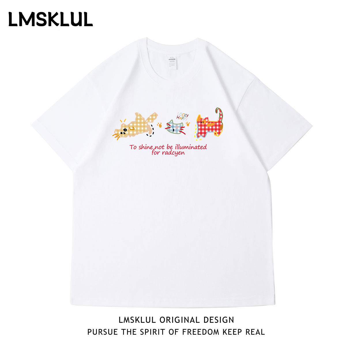 2026新款百搭白色短袖t恤夏女小个子宽松上衣ins夏季慵懒风