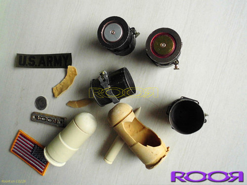 反恐精英CF穿越火线C0D使命M203榴弹造型塑料储烟罐烟筒盒