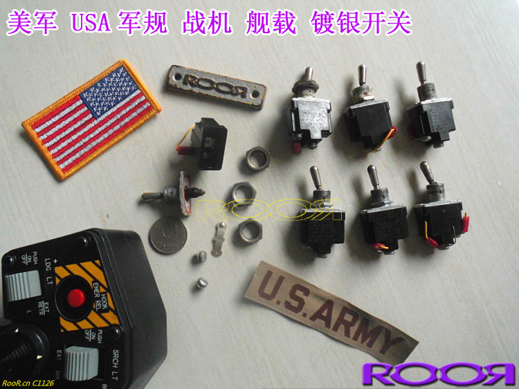 美国 军规 霍尼韦尔Honeywell Switch MS24523-22 1TL1-2摇臂开关