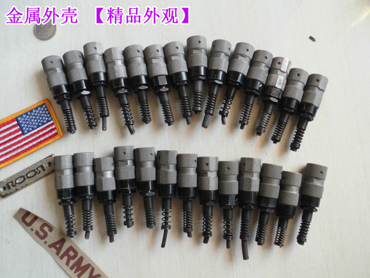 美国 USA 镁鍕 U329 6六针 音频 插头 接头 适用 PRC 148-152