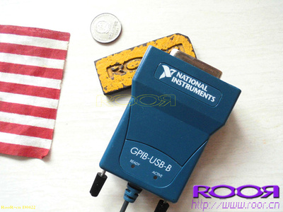美国 National Instruments GPIB-USB-B GPIB转USB卡  IEEE488卡