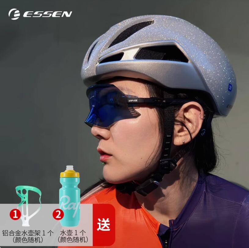 ESSEN SPORT赫拉银河 反光头盔公路车自行车男女头盔3D内衬骑行