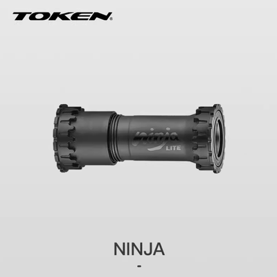 TOKEN Ninja中轴 钢珠轴承 BSA PF30 BB86 T47山地公路车螺纹压入