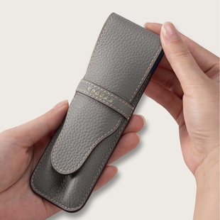 COGURE真皮笔袋2支装 日本直邮