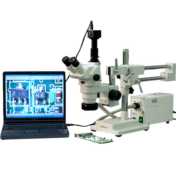 AmScope 2X-225X 连续变焦三目臂架式显微镜+900万像素相机在类目 玩具/童车/益智/积木/模型, 学习/实验/绘画文具, 科学实验中 - 来自Buy2taobao.com提供专业的淘宝代购服务