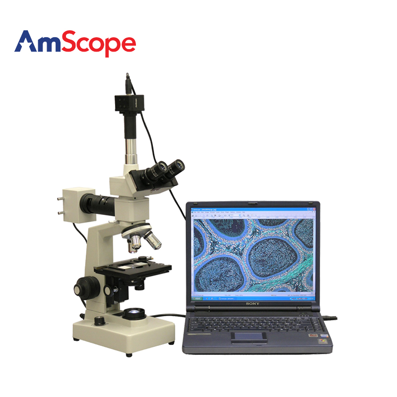 amscope数码生物显微镜