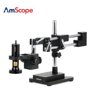 数码 1080p AmScope 显微镜体视双臂悬 5.6X USB一体式 0.7X