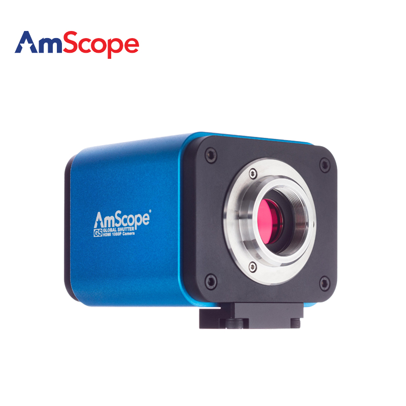 AmScope HDMI和Wi-fi的1080p全局快门数字成像系统适用于独立和PC