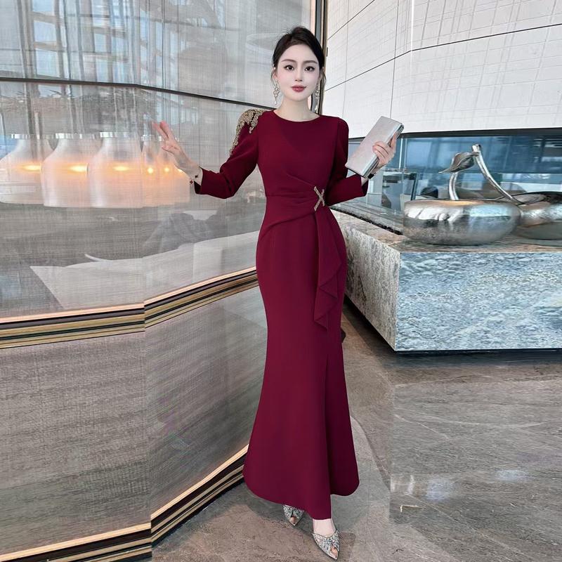 婚宴敬酒服宴会礼服高端轻奢洋气