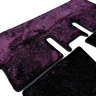 吉利银河M9极氪9X领克900专用星空长毛地毯式 后备箱原厂汽车脚垫