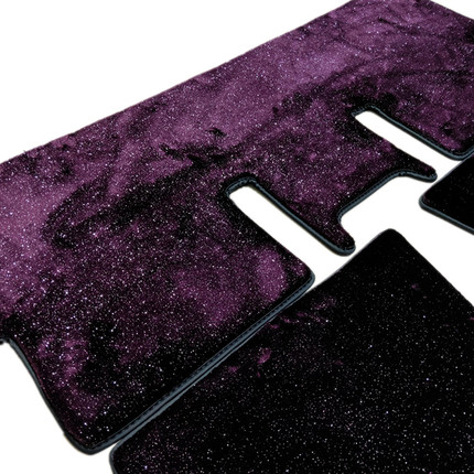 吉利银河M9极氪9X领克900专用星空长毛地毯式后备箱原厂汽车脚垫