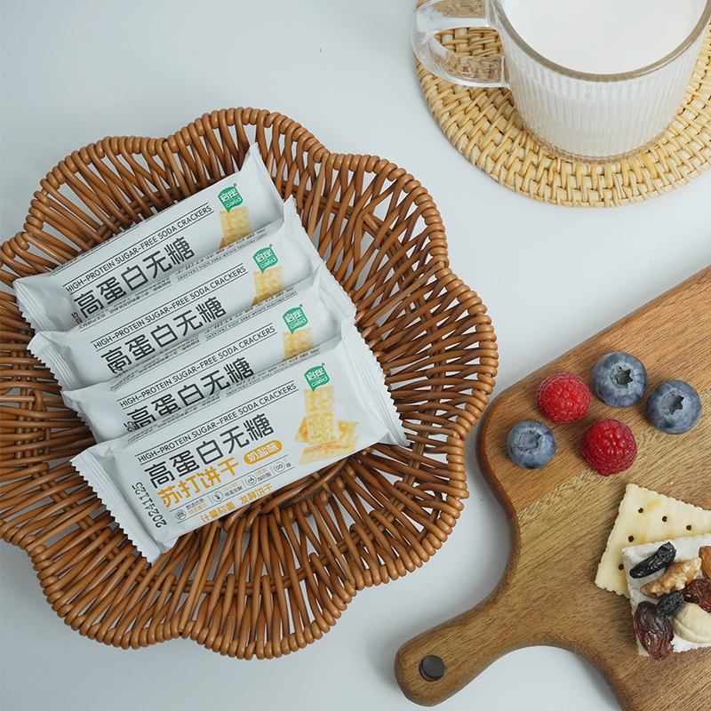 双塔苏打饼干无糖奶盐味315g