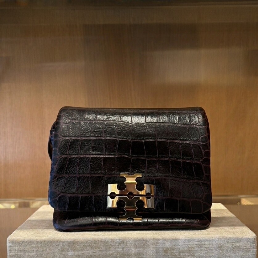 美国代购TB女包TORY BURCH走秀款CHARLIE软牛皮单肩斜挎包178048