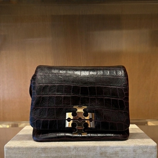 美国代购TB女包TORY BURCH走秀款CHARLIE软牛皮单肩斜挎包178048