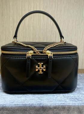 TORYBURCHKIR菱格链条盒子包