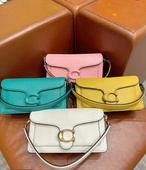 美国直邮COACH 蔻驰Tabby23新款 双肩带信封包单肩斜挎酒神包CH857